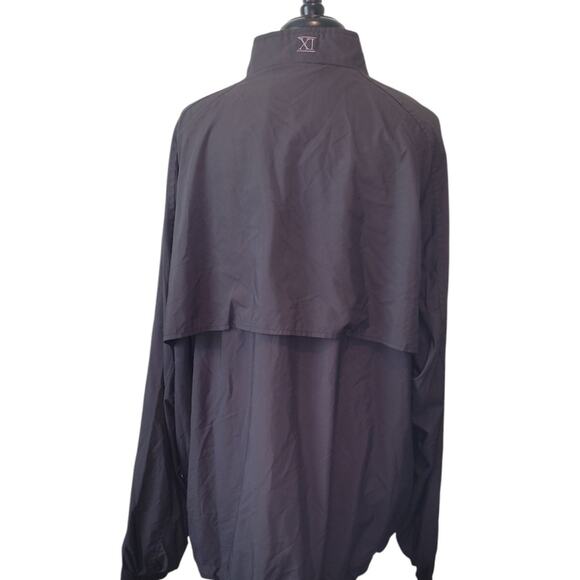 Walter Hagen Men’s Golf Windbreaker Jacket XL Black ½ Zip GUC - Picture 2 of 11